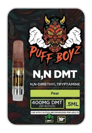 NN DMT Puff Boyz .5mL (400mg) Cartridge – Pear