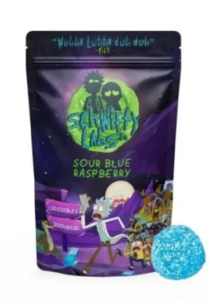 LSD Edible 200ug – Blue Raspberry – Schwifty Labs