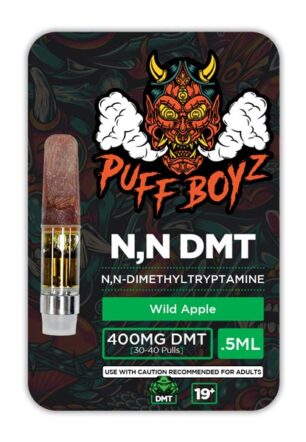 Puff Boyz NN-DMT .5mL (400mg) Cartridge - Wild Apple