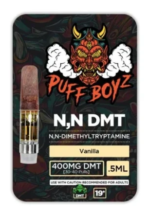 Puff Boyz NN DMT .5mL (400mg) Cartridge – Vanilla