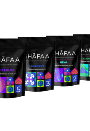 Shafaa Macrodosing Magic Mushroom Dark Chocolate Edibles