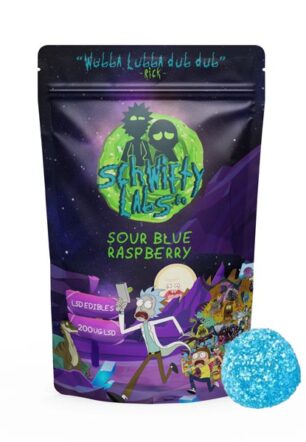 LSD Edible 200ug – Blue Raspberry – Schwifty Labs