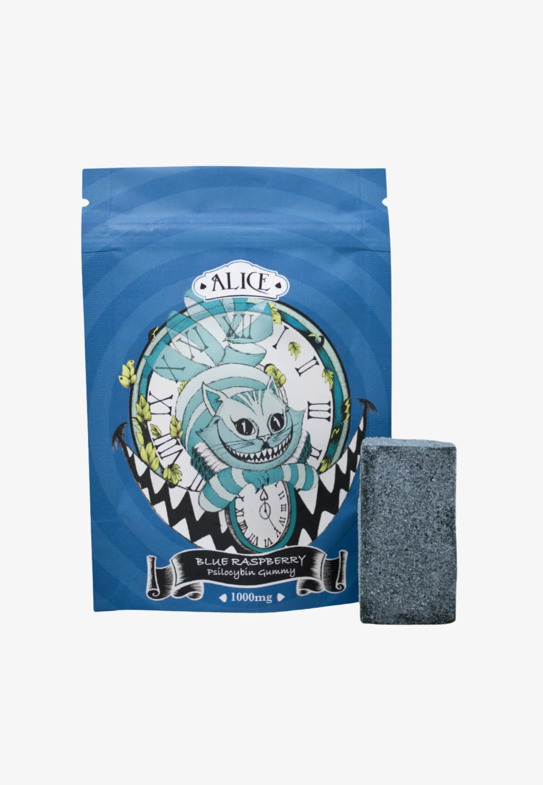 Blue-Raspberry.webp Alice Mushroom Gummy – Blue Raspberry (1000mg) - Image 1