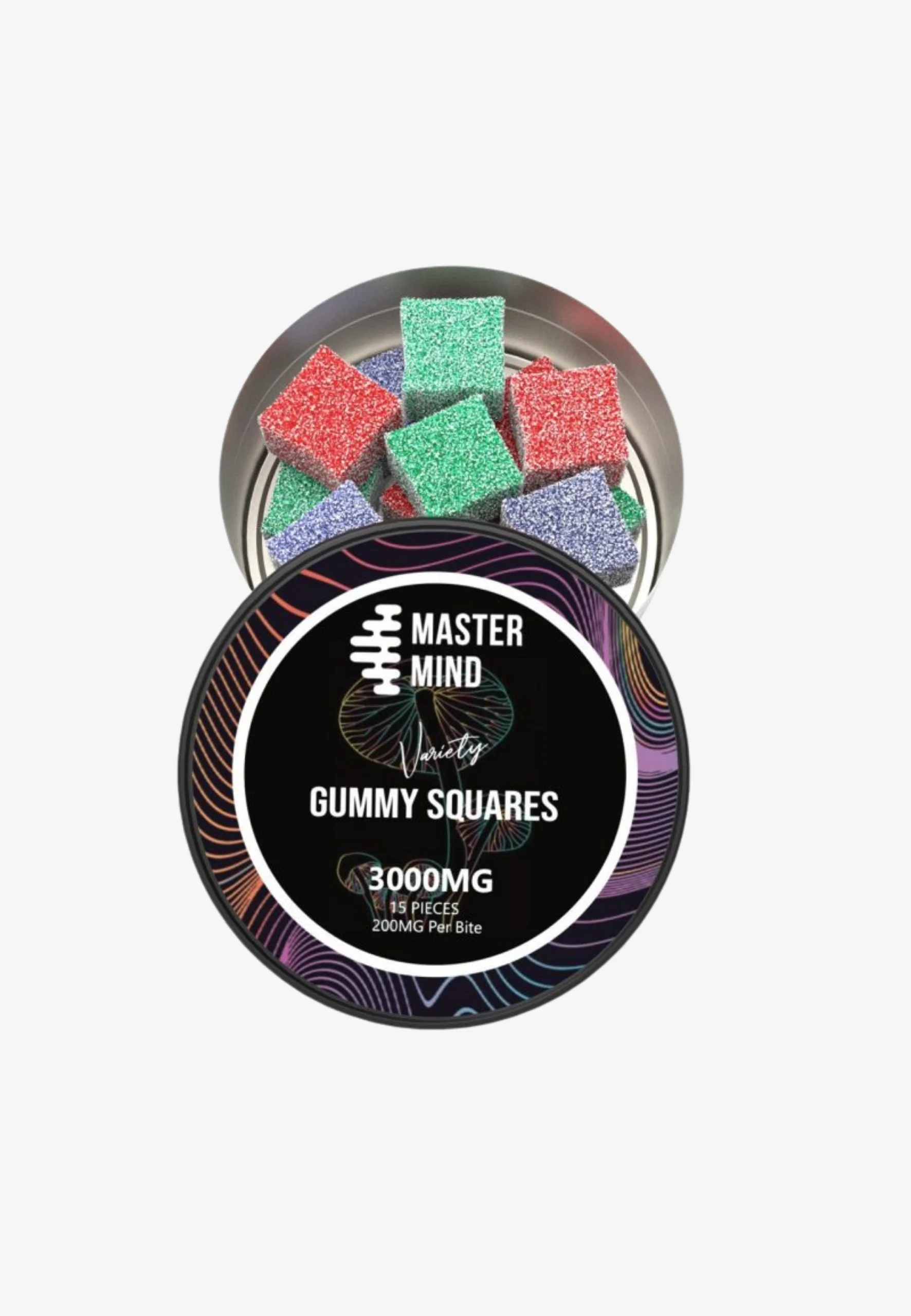 Variety-Gummy-Squares.webp Mastermind – Variety Gummy Squares (3000mg) - Image 1