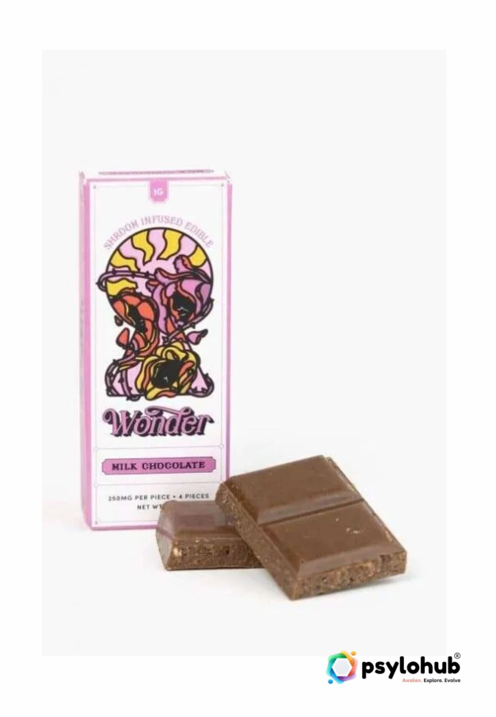 Wonder-–-Psilocybin-Chocolate-Bars-–-Milk-Chocolate-1.jpg Wonder – Psilocybin Chocolate Bars – Milk Chocolate - Image 1